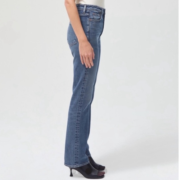 AGOLDE Vintage High Rise Bootcut in Prophecy Size 24-25 - Picture 3 of 8